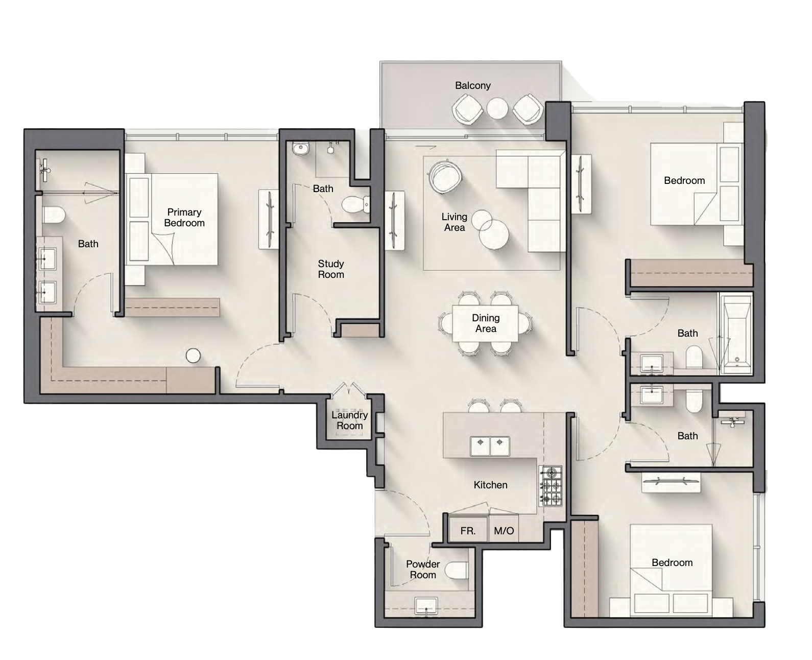 3 Bedroom